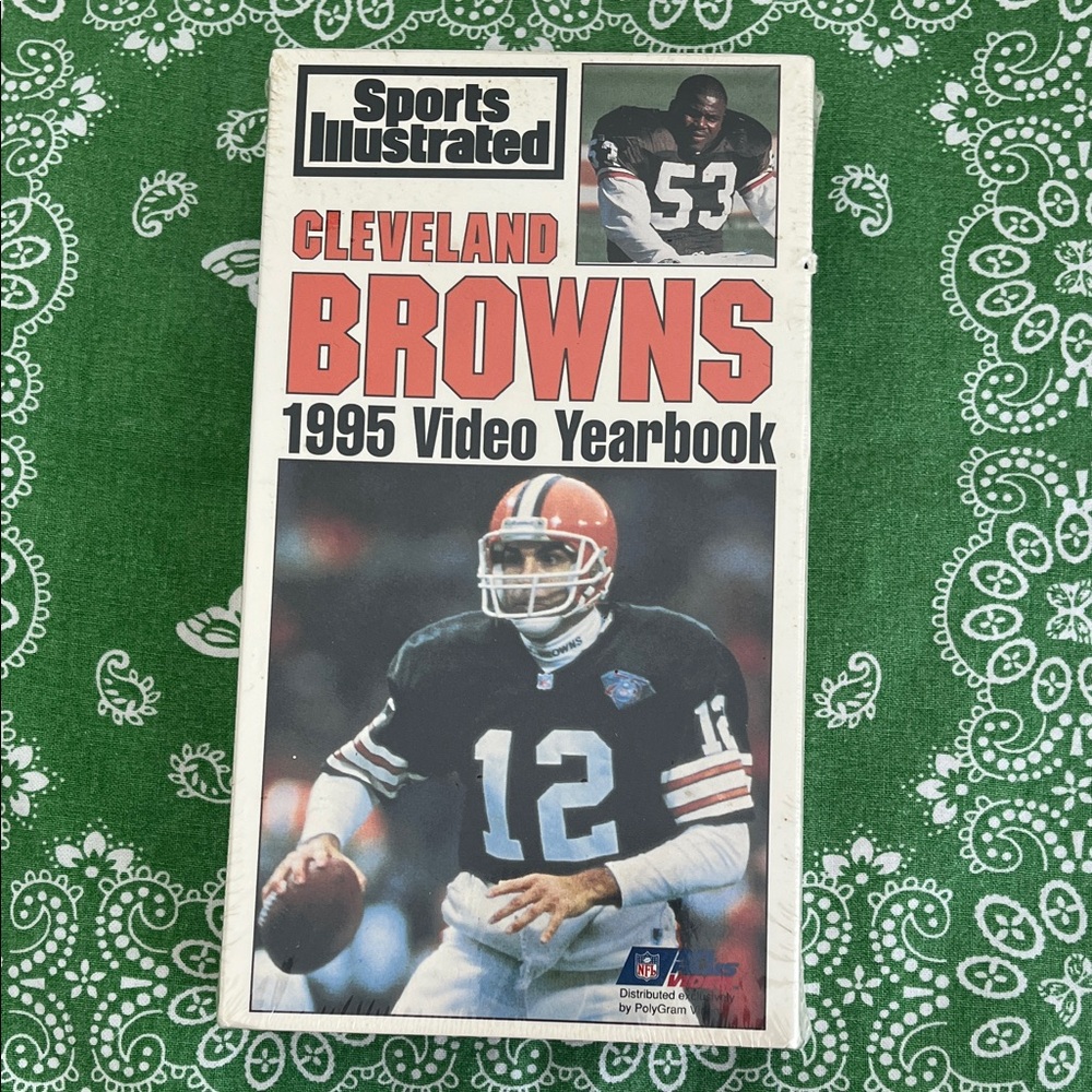 Cleveland Browns 1995 Video Yearbook VHS film